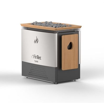 FinTec TJARK 12 kW Premium Elektro-Saunaofen Standofen finnischer Saunaofen