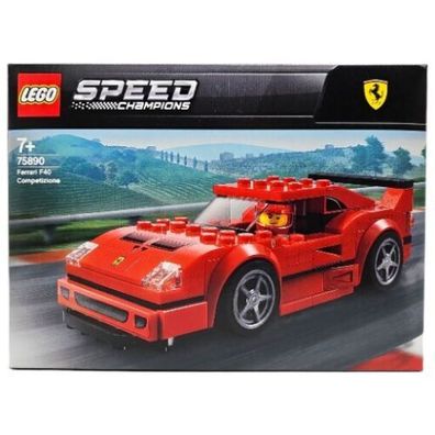 Lego 75890 Speed Champion Ferrari F40 Competizione EOL -Neu- Ungeöffnet