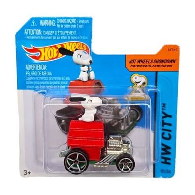 Hot Wheels Snoopy 2015 Mattel Spielzeug Auto 59/250 Neu