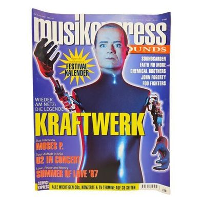 Musik Express 06/97 Heft Ohne CD 90er Rock Musik Zeitschrift Retro