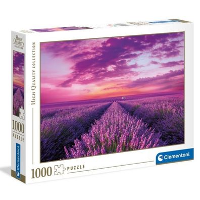 Clementoni 98450 Puzzle Lavendel Feld 1000 Teile Lavender Field Landschaft