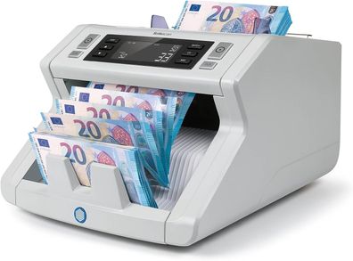 Safescan 2250 - Banknotenzähler für sortierte Geldscheine, mit 3-facher Falschgeld...