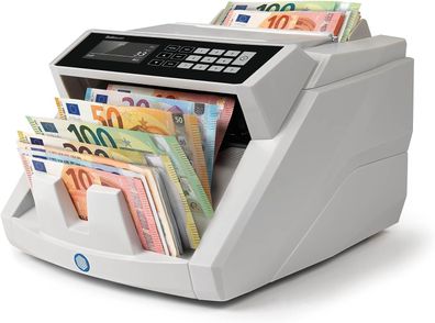 Safescan 2465-S - Banknotenzähler für gemischte Geldscheine, mit 7-facher Falschge...