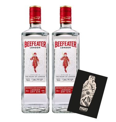 Beefeater 2er Set EST 1820 London Dry Gin 0,7L (40% vol) The worlds most awarde