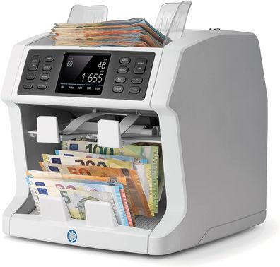 Safescan 2995-SX - Mehrsprachiger Banknotenwertzähler und Fitness-Sortierer mit ...
