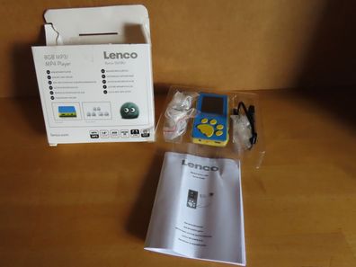 MP3/ MP4 Player für Kinder mit 8Gb Speicherkapazität / Lenco Xemio-560 BU