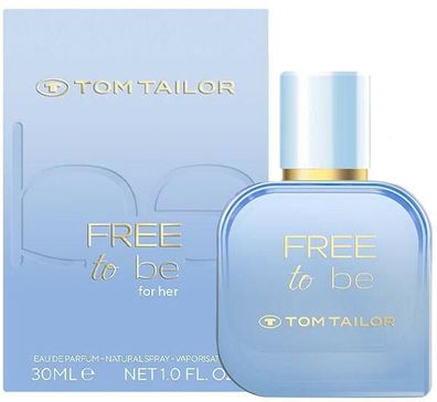 Tom Tailor FREE to be for her EdP 30 ml