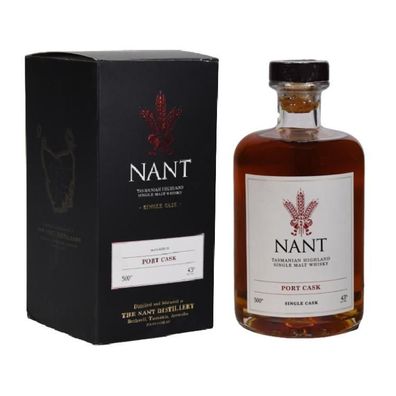 Nant Tasmanian Highland Port Cask Single Malt Whisky 43 % vol. 500 ml