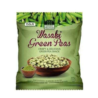 DJ&A Nature's Protein Wasabi Green Peas 200 g