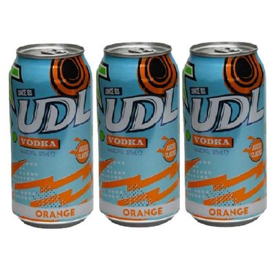 UDL Vodka Premix Orange 4.0 % vol. 3x375 ml