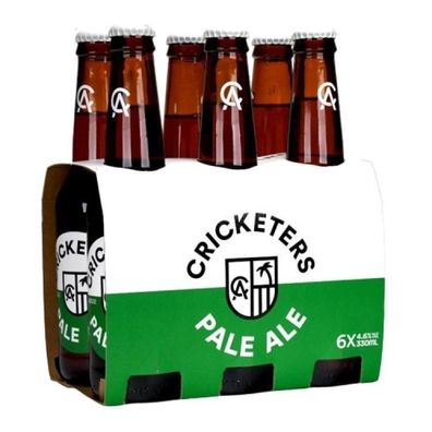 Cricketers Pale Ale Bottle 4.6 % vol. 6er Pack 6x330 ml