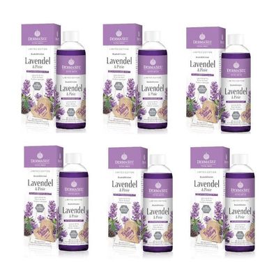DermaSel BadeElexier Lavendel & Pinie 6er Pack 6x250 ml