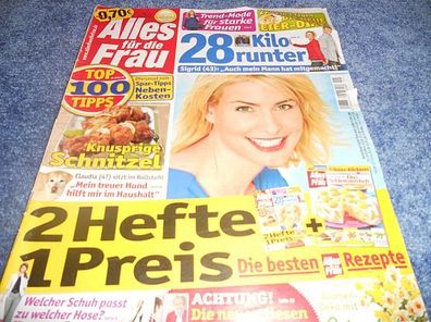 Zeitschrift - Alles für die Frau Heft Nr. 11 vom 12.3.2010