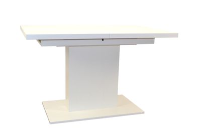 Esstisch weiß ausziehbar 120-160 cm Esszimmertisch Küchentisch Speisetisch NEU
