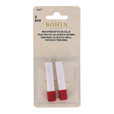 Bohin 98477 Nachfüllpatronen für Textilklebestift, Ersatz Patronen