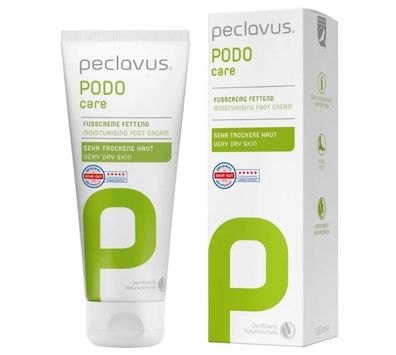 peclavus®, PODOcare Fußcreme fettend - 100 ml
