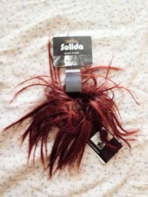 Solida Bel Hair Haarband Zopfgummi Dunkelbraun hochwertiges Haarteil NEU