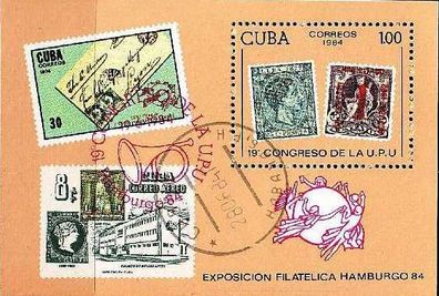 KUBA CUBA [1984] MiNr 2865 Block 83 ( O/ used ) Briefmarken