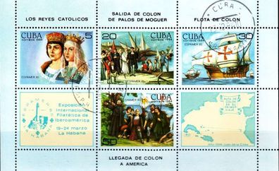 KUBA CUBA [1984] MiNr 2894-97 Block 86 ( O/ used )