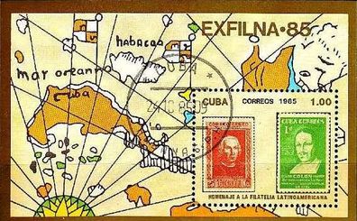 KUBA CUBA [1985] MiNr 2972 Block 92 ( O/ used ) Briefmarken