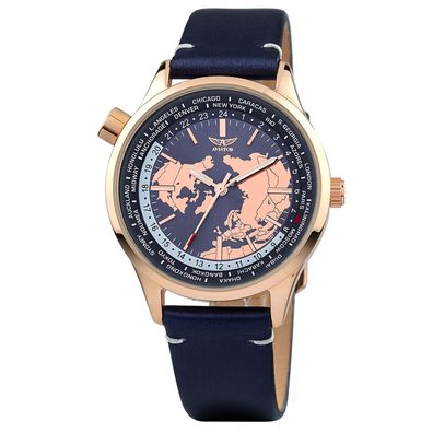 Aviator Uhr AVW8660L05 Damen Armbanduhr Rosé Gold