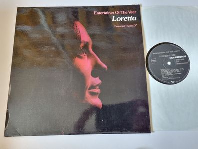 Loretta Lynn - Entertainer Of The Year - Loretta Vinyl LP Germany PROMO