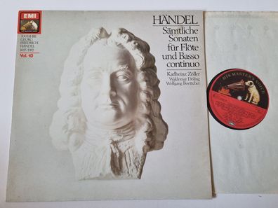 Wolfgang Boettcher/ Waldemar Döling/ Karlheinz Zöller - Händel Vinyl LP Germany