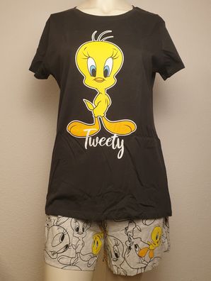 NEU Looney Tunes Tweety Shorty Set Schlafanzug Pyjama Gr. M + L