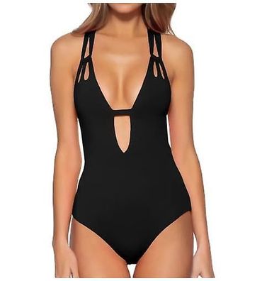 Women's Cross One Piece Swimsuit Beach Swimwear Bathing Suit