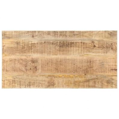 Tischplatte Massivholz Mango 25-27 mm 120x60 cm