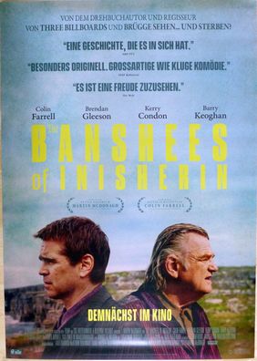 The Banshees of Inisherin - Original Kinoplakat A0 - Colin Farrell - Filmposter