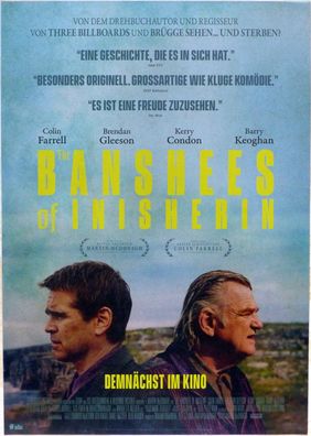 The Banshees of Inisherin - Original Kinoplakat A1 - Colin Farrell - Filmposter