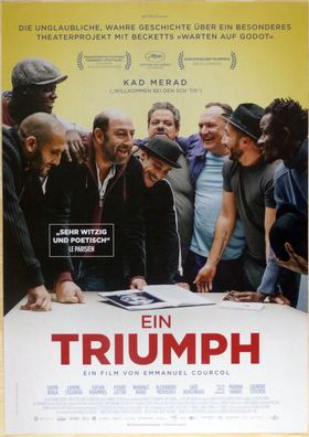 Ein Triumph - Original Kinoplakat A1 - Kad Merad, David Ayala - Filmposter