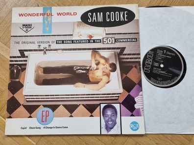 Sam Cooke - Wonderful World 12'' Vinyl Maxi Europe