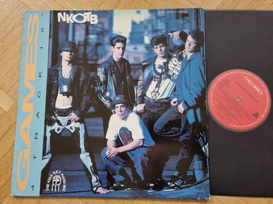 NKOTB/ New Kids On The Block - Games/ The right stuff 12'' Vinyl Maxi Europe