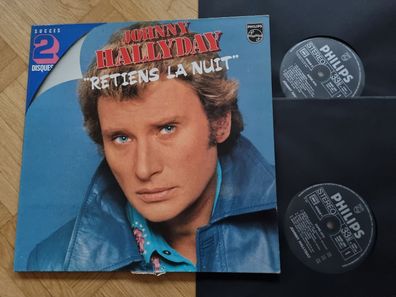 Johnny Hallyday - Retiens La Nuit 2x Vinyl LP France