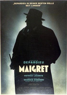 Maigret - Original Kinoplakat A1 - Gérard Depardieu, Jade Labeste - Filmposter