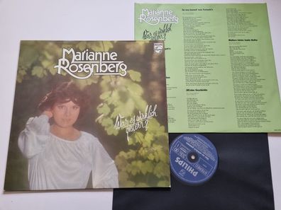Marianne Rosenberg - War Es Wirklich Gestern Vinyl LP Germany