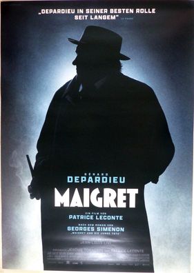 Maigret - Original Kinoplakat A0 - Gérard Depardieu, Jade Labeste - Filmposter