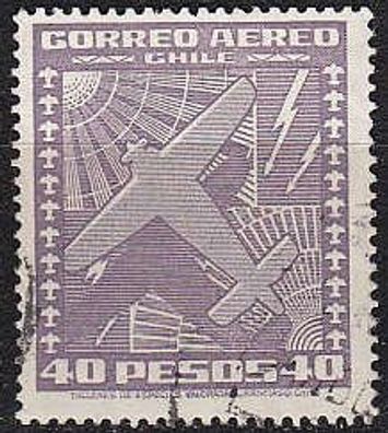 CHILE [1934] MiNr 0218 ( O/ used ) Flugzeuge