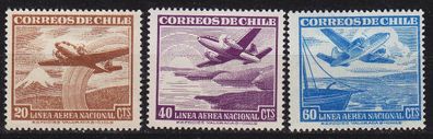 CHILE [1950] MiNr 0448 ex ( * / mh ) [01] Flugzeuge