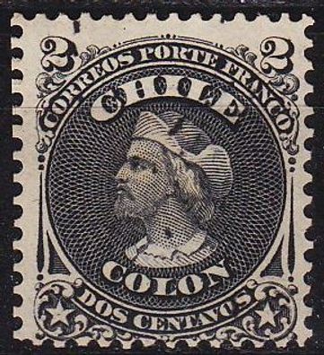 CHILE [1867] MiNr 0009 ( O/ used ) [01]