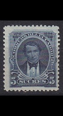 Ecuador [1894] MiNr 0037 ( * / mh )