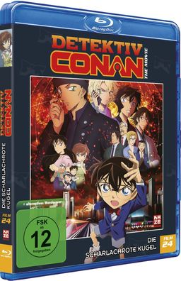 Detektiv Conan - 24. Film - Die Scharlachrote Kugel - Blu-Ray - NEU