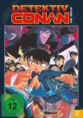 Detektiv Conan - 5. Film: Countdown zum Himmel - DVD - NEU