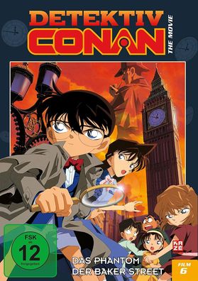 Detektiv Conan - 6. Film: Das Phantom der Baker Street - DVD - NEU