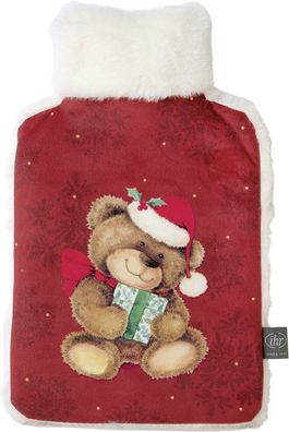 Wärmflasche "Christmas Teddy", von Ihr Ideal Home Range, 20,5x34cm
