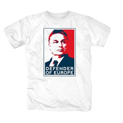 Orbán Viktor Präsident Ungarn Orban Budapest Balaton T-Shirt S-3XL weiß