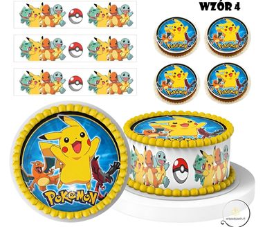 Essbar Pokemon Torte Tortenbild Fototorte Zuckerbild Geburstag 7