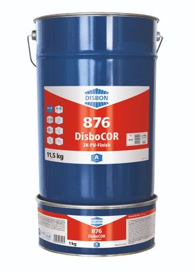 Disbon 876 DisboCOR 2K-PU Finish 12,5 kg weiß Basis